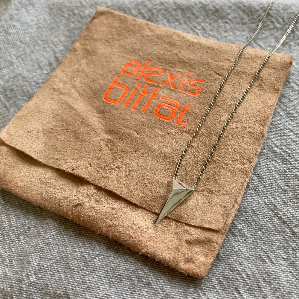 Alexis Bittar - Small Pyramid Pendant Necklace